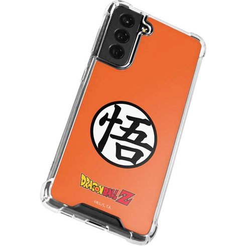 Dragon Ball Z Goku Iconic Kanji Symbol Galaxy S21 FE Clear Case